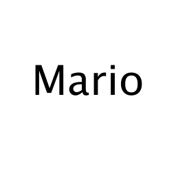 Производитель Mario